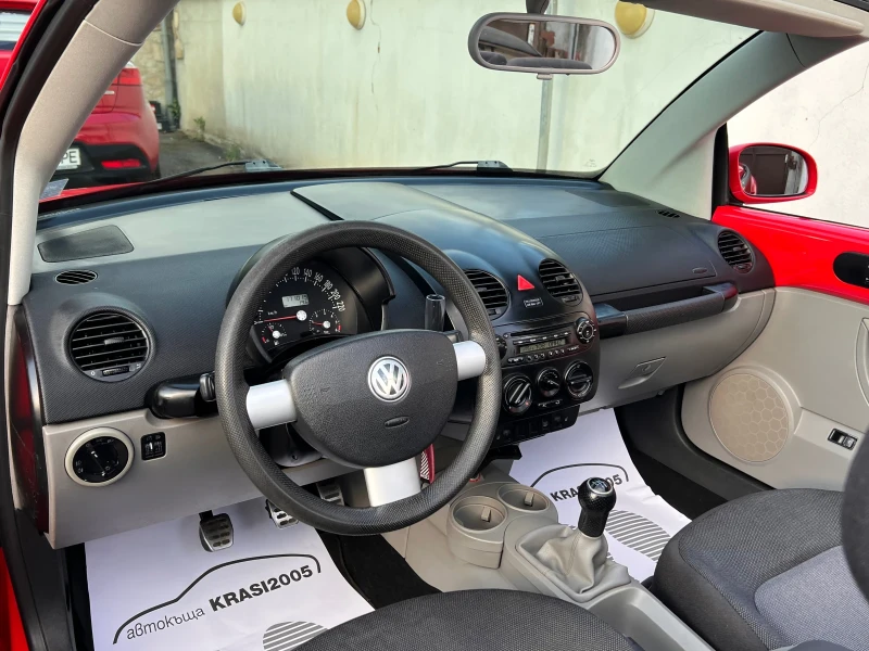 VW New beetle 1.4I CABRIO, снимка 8 - Автомобили и джипове - 47308200