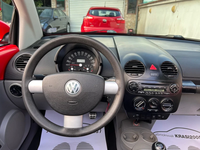 VW New beetle 1.4I CABRIO, снимка 9 - Автомобили и джипове - 47308200