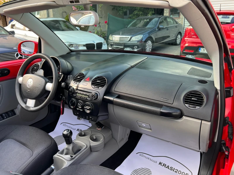 VW New beetle 1.4I CABRIO, снимка 12 - Автомобили и джипове - 47308200