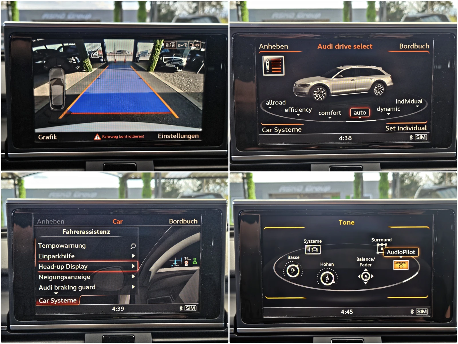 Audi A6 Allroad MATRIX/GERMANY/DISTR/CAMERA/ПОДГРЕВ/BOSE/HUD/LIZIN, снимка 14 - Автомобили и джипове - 54234216