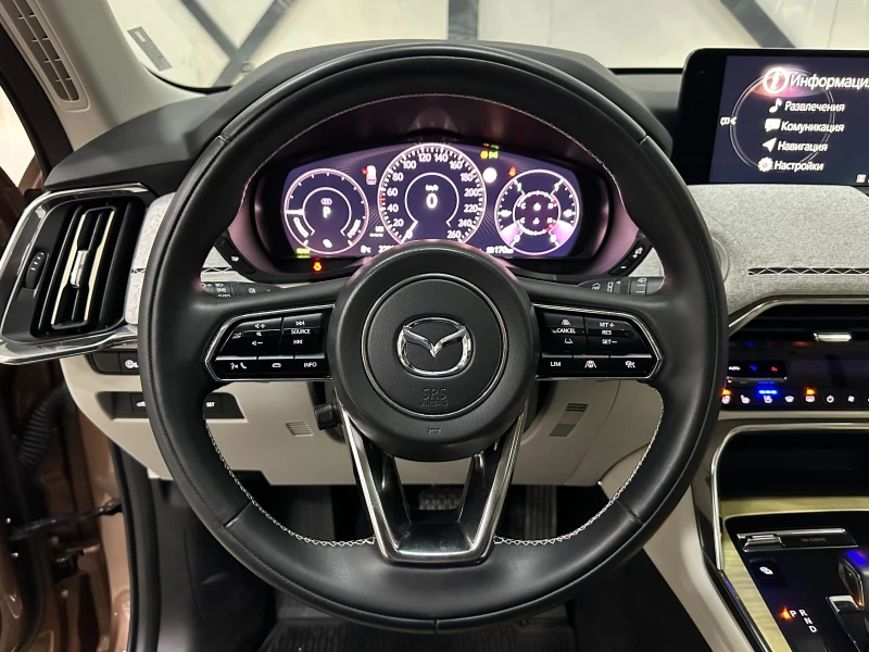 Mazda CX-80 6+ 1 * ОБДУХВАНЕ * PANO * 360 * , снимка 10 - Автомобили и джипове - 53479915