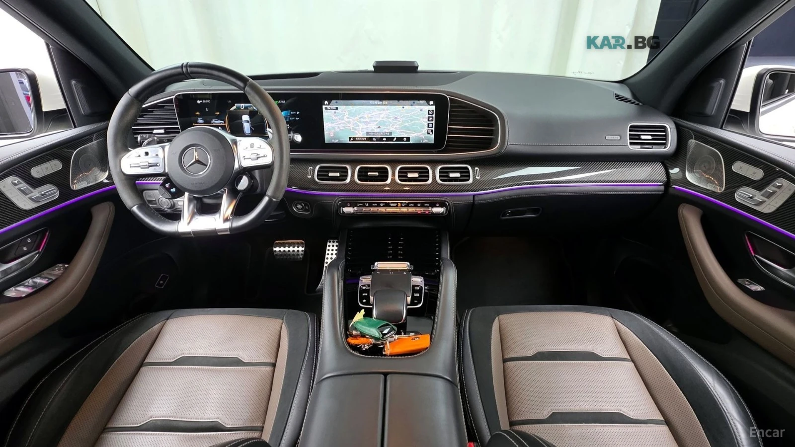 Mercedes-Benz GLE 53 4MATIC 4MATIC* КОЖА* ПОДГРЕВ* ОБДУХВ* BURMASTER* PANO* 36, снимка 7 - Автомобили и джипове - 55029009