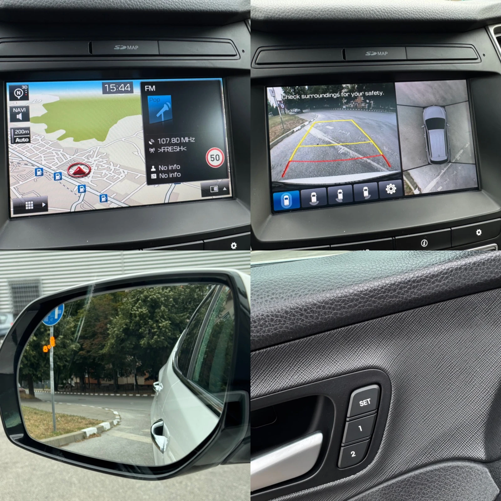 Hyundai Santa fe 2.2CRDI FACE :: 153км. :: PREMIUM, снимка 11 - Автомобили и джипове - 55406455