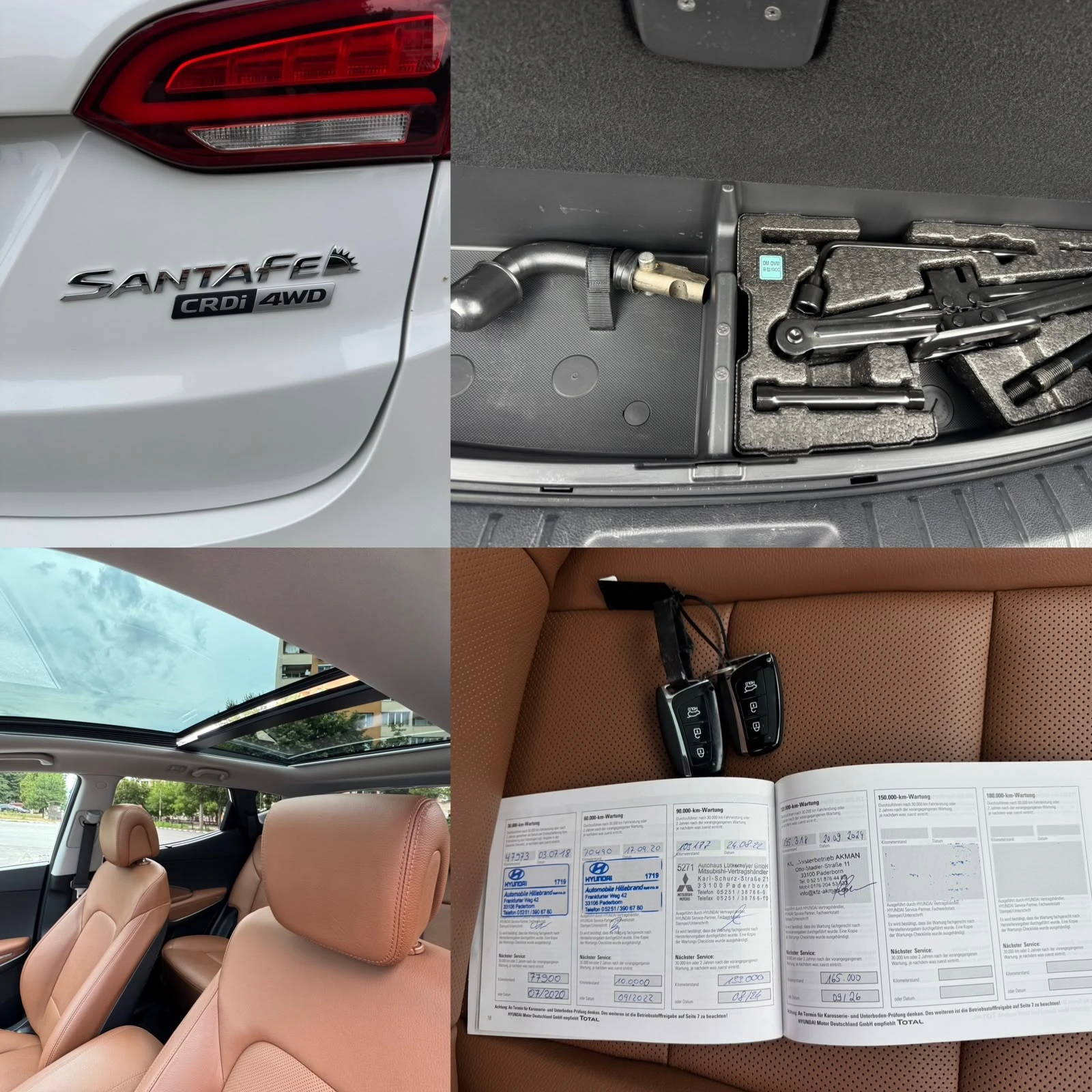 Hyundai Santa fe 2.2CRDI FACE :: 153км. :: PREMIUM, снимка 15 - Автомобили и джипове - 55406455