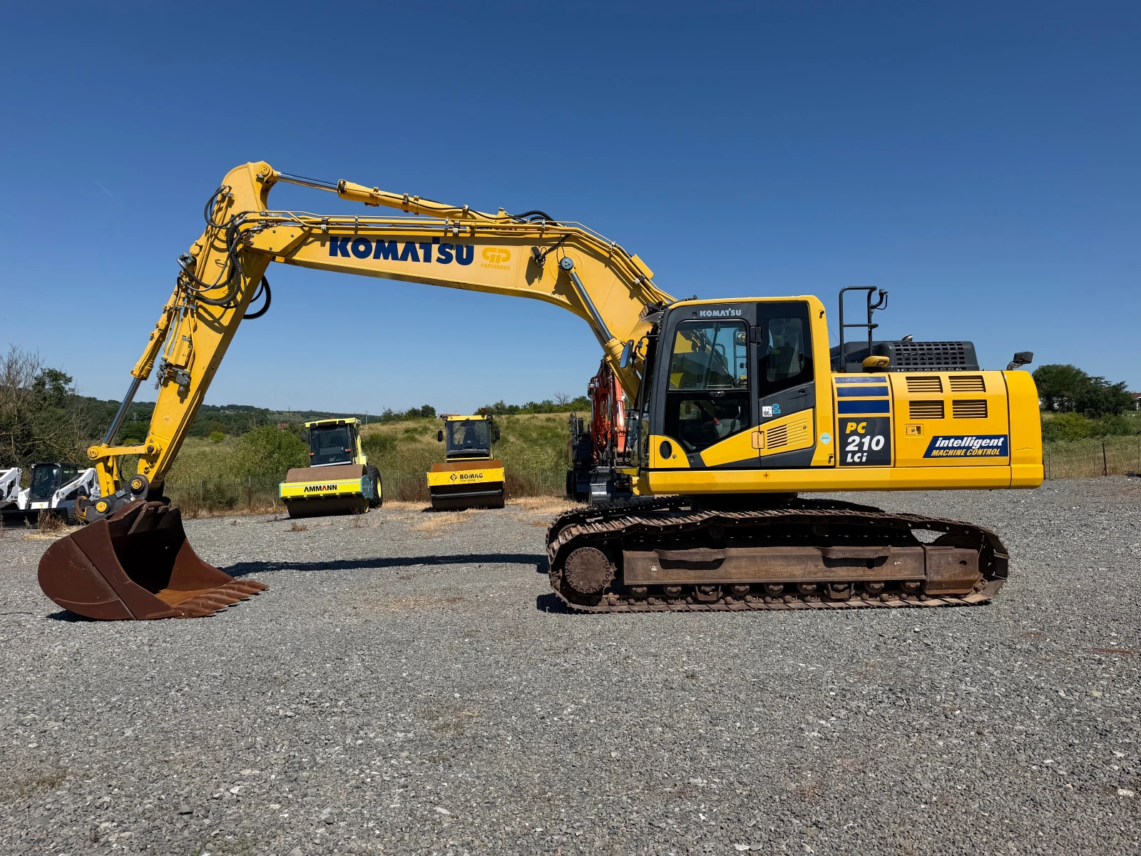 Багер Komatsu PC 210 LCI-11 ЛИЗИНГ, снимка 4 - Индустриална техника - 54593965