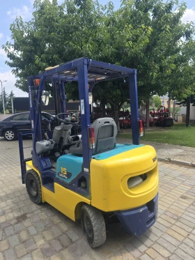 Мотокар Komatsu  Бензинов, вдига на 4.5м, 1.5 тон, снимка 3