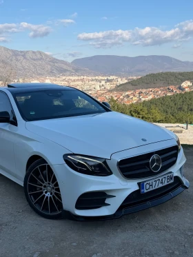 Mercedes-Benz E 350 AMG DIGITAL HEAD-UP DISTR MULTIBEAM БЯЛА ПЕРЛА, снимка 1