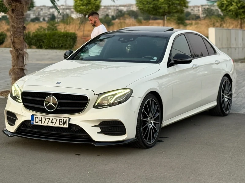 Mercedes-Benz E 350 AMG DIGITAL HEAD-UP DISTR MULTIBEAM БЯЛА ПЕРЛА, снимка 2 - Автомобили и джипове - 53340883
