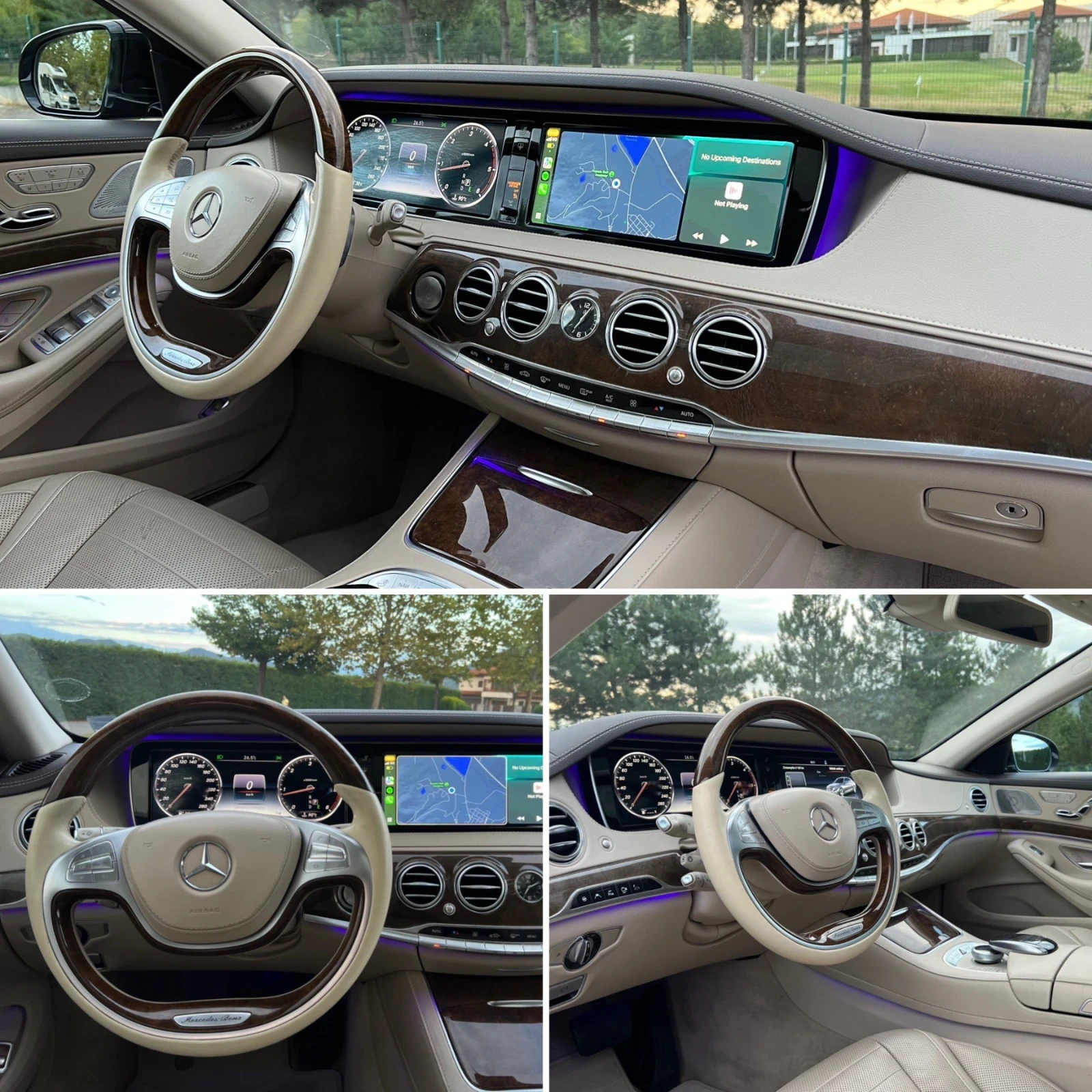 Mercedes-Benz S 350 9G-TRONIC 2016 RUBY BLACK// | Mobile.bg   14