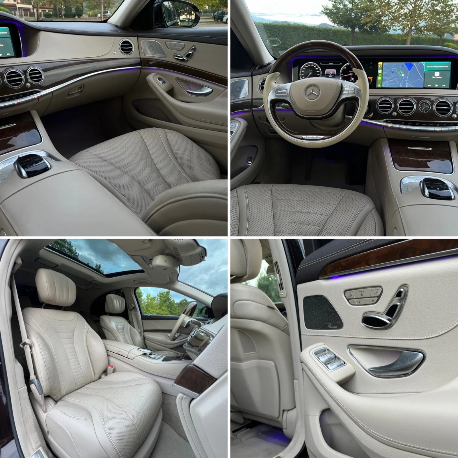 Mercedes-Benz S 350 9G-TRONIC 2016 RUBY BLACK// | Mobile.bg   13