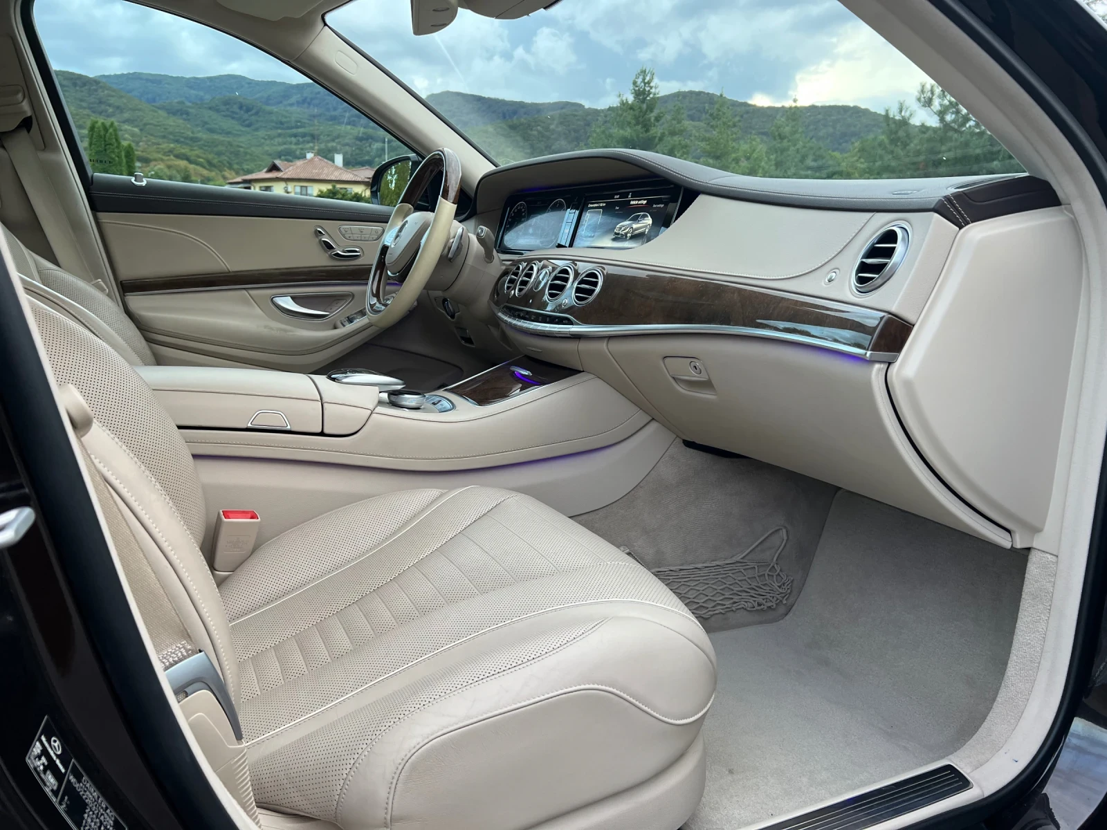Mercedes-Benz S 350 9G-TRONIC 2016 RUBY BLACK// | Mobile.bg   11
