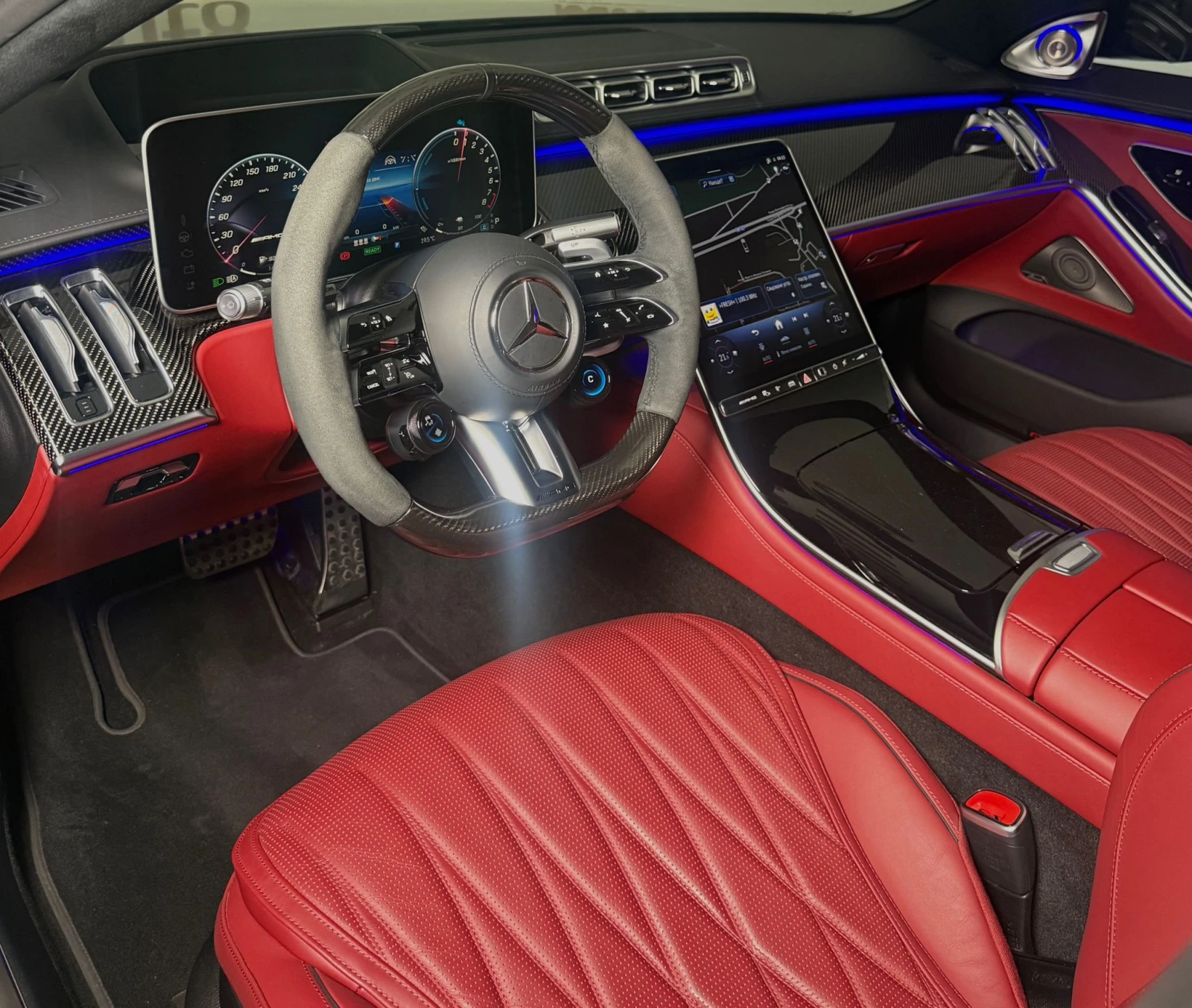 Mercedes-Benz S 63 AMG L* e-Performance* Carbon* TV* 4D BUR* FULL* Cerami - изображение 6