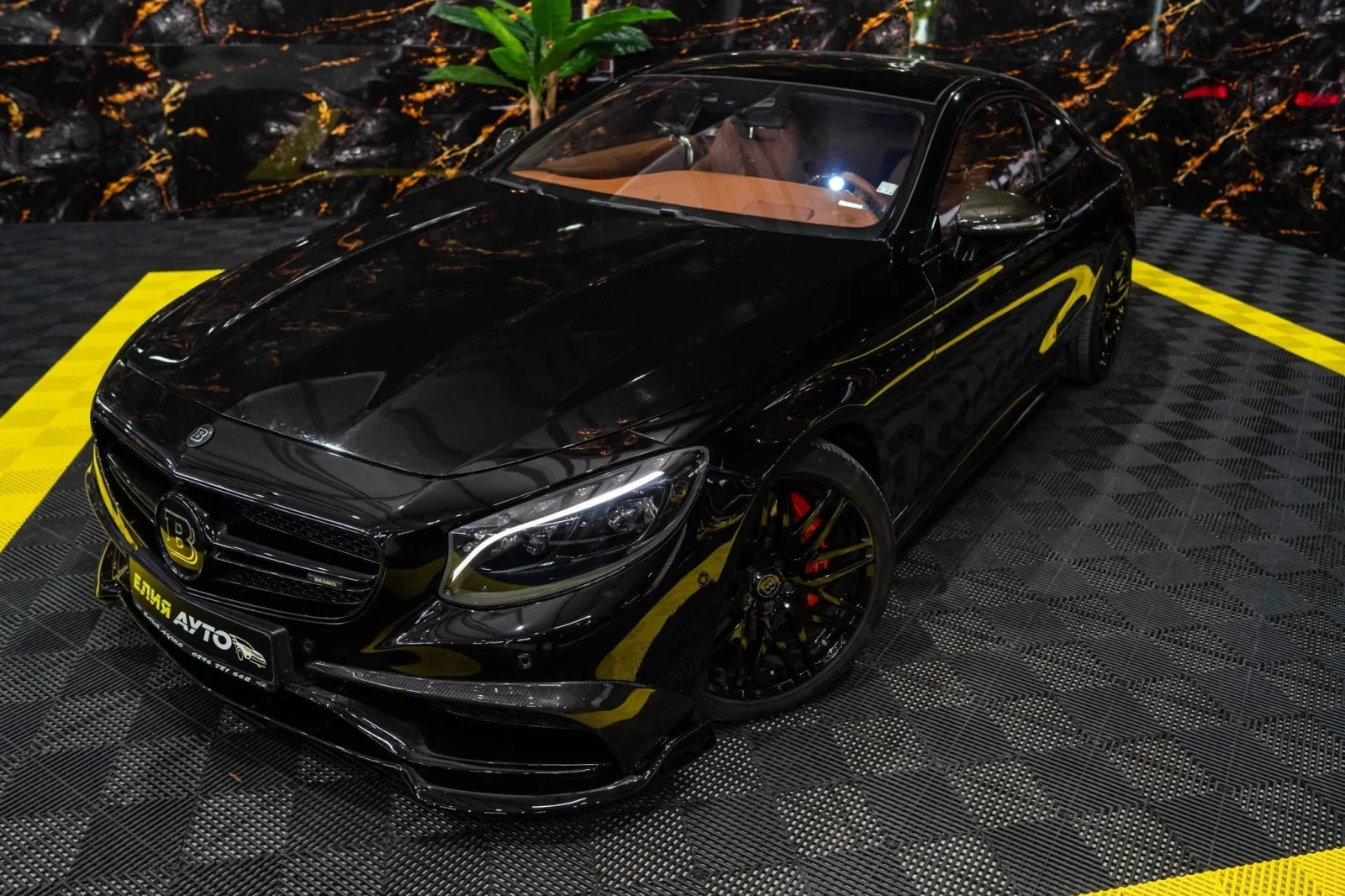Mercedes-Benz S 63 AMG FULL BRABUS CARBON BURM HUD 360 ЛИЗИНГ 100%, снимка 2 - Автомобили и джипове - 54037992