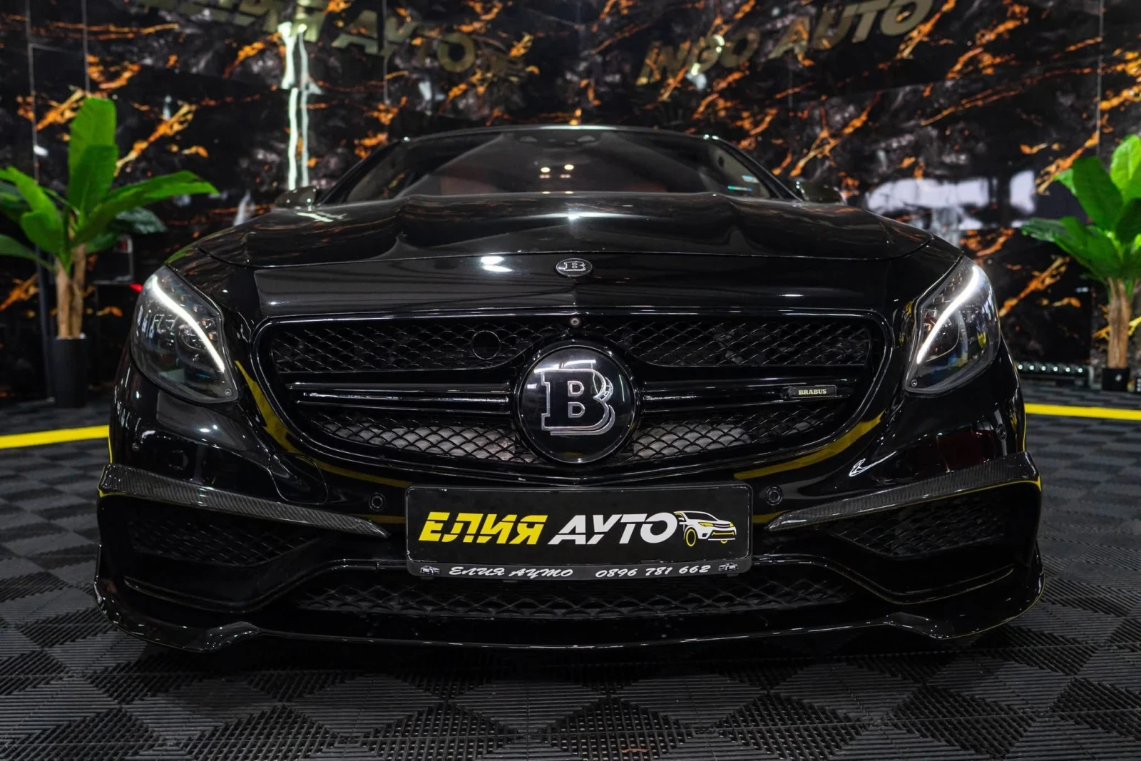 Mercedes-Benz S 63 AMG FULL BRABUS CARBON BURM HUD 360 ЛИЗИНГ 100%, снимка 3 - Автомобили и джипове - 54037992