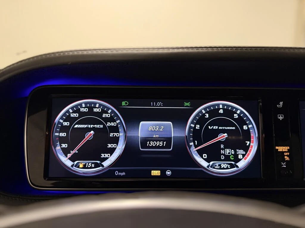 Mercedes-Benz S 63 AMG 4MATIC* BURMESTER 3D* DISTRONIC* МАСАЖ* ОБДУХВАНЕ, снимка 11 - Автомобили и джипове - 55001153