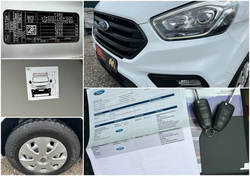 Ford Transit 2.0TDCi ДЪЛГА БАЗА/ДВЕ СТРAНИЧНИ ВРАТИ/НАВИ/LED/, снимка 17 - Бусове и автобуси - 52083162