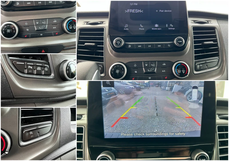 Ford Transit 2.0TDCi ДЪЛГА БАЗА/ДВЕ СТРAНИЧНИ ВРАТИ/НАВИ/LED/, снимка 15 - Бусове и автобуси - 52083162