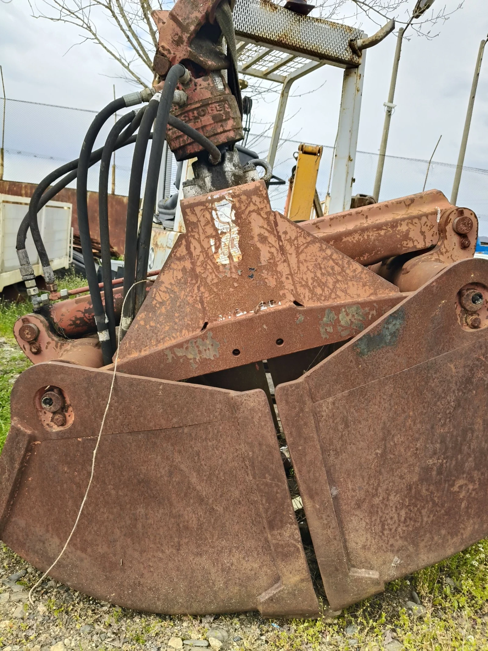 Допълнително оборудване Друг вид Граиферна кофа с ротатор, снимка 6 - Индустриална техника - 52238405