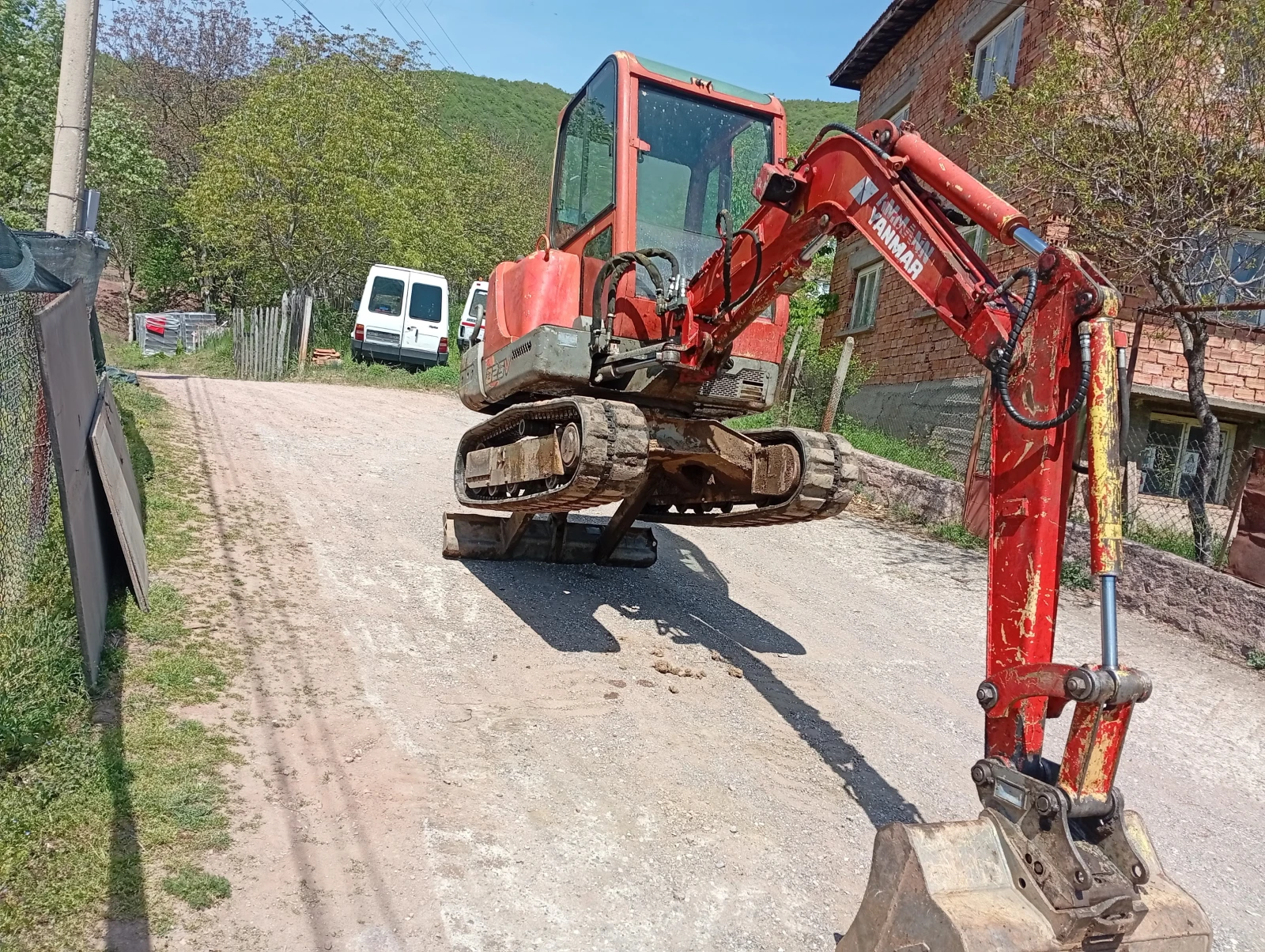 Багер Yanmar B25V, снимка 7 - Индустриална техника - 55339571