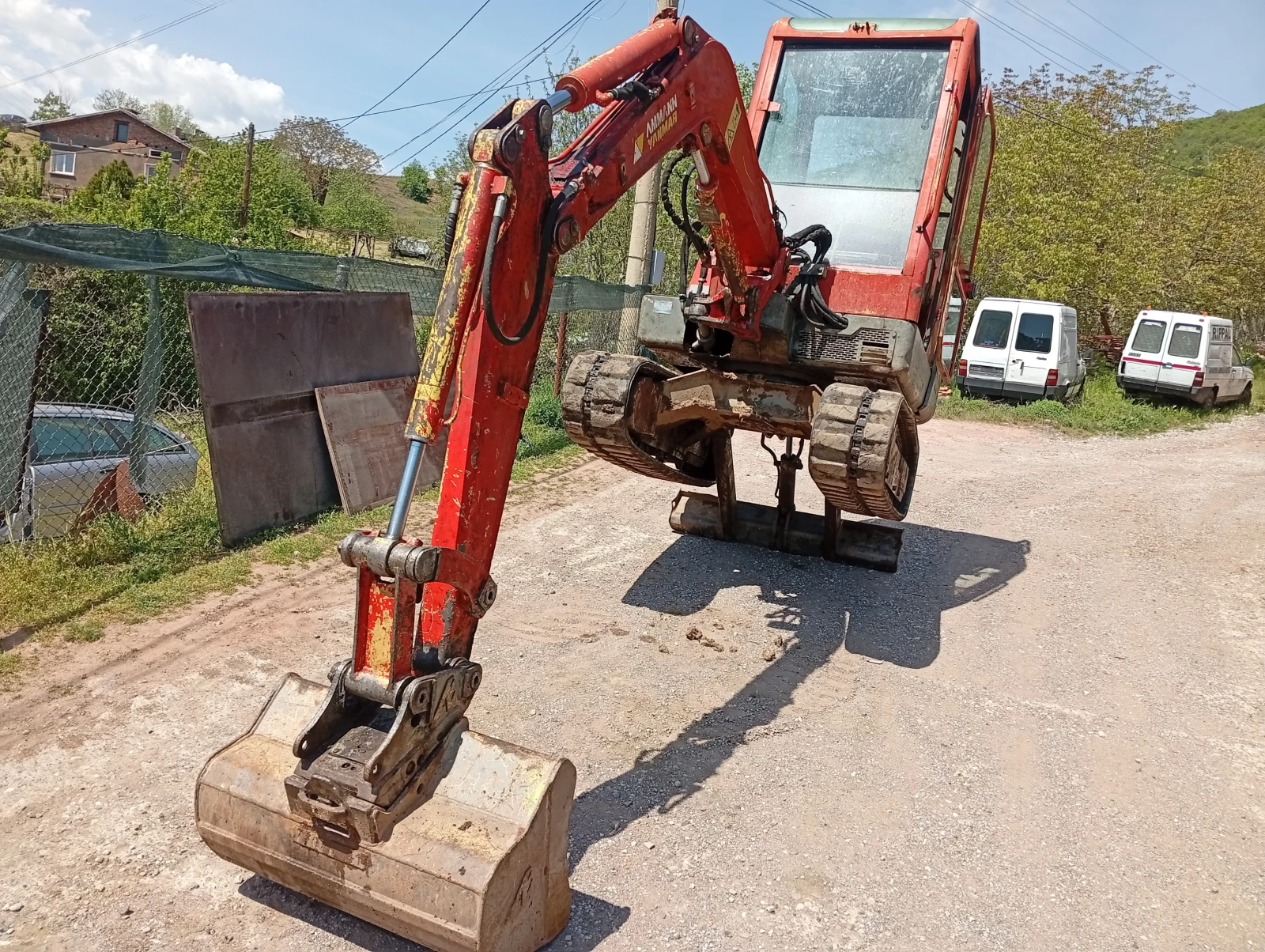 Багер Yanmar B25V, снимка 6 - Индустриална техника - 55339571