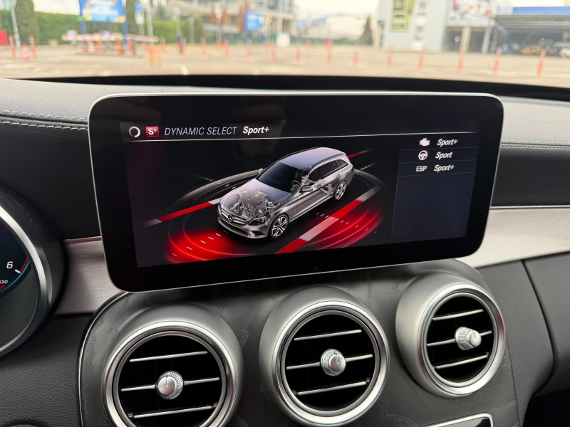 Mercedes-Benz C 220 AMG line, Night Edition 9G-TRONIC, Distronic Pro, снимка 10 - Автомобили и джипове - 52796887