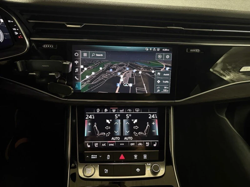 Audi Q8 S-LINE* PANO* BOSE* DISTRONIC* ОБДУХ* HUD* , снимка 8 - Автомобили и джипове - 53284940