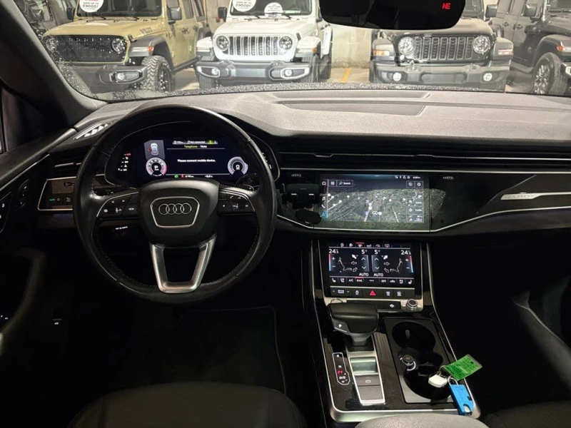 Audi Q8 S-LINE* PANO* BOSE* DISTRONIC* ОБДУХ* HUD* , снимка 6 - Автомобили и джипове - 53284940