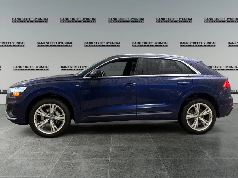 Audi Q8 S-LINE* PANO* BOSE* DISTRONIC* ОБДУХ* HUD* , снимка 3 - Автомобили и джипове - 53284940
