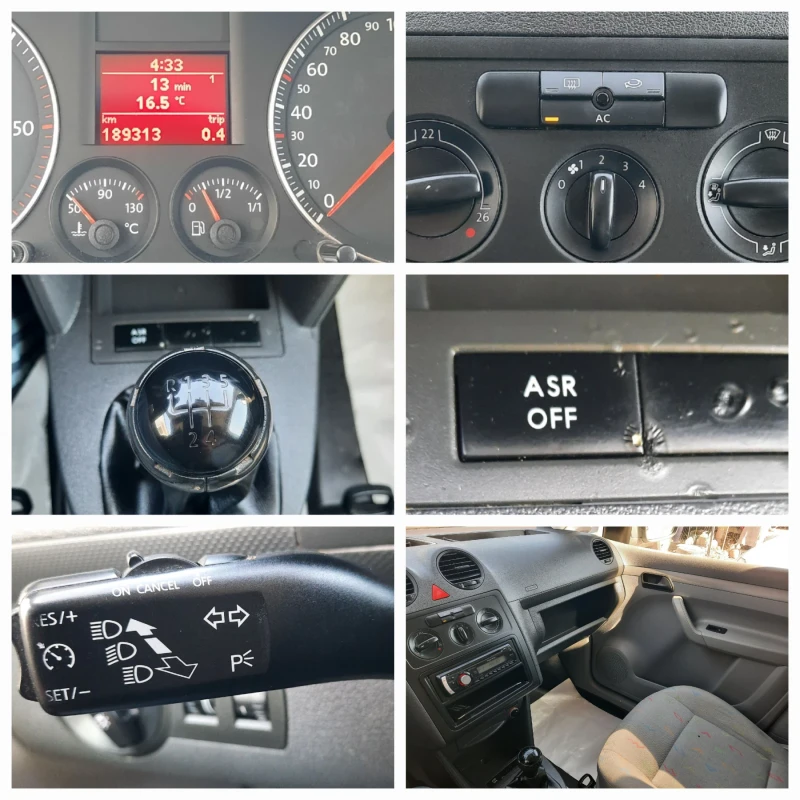 VW Caddy 2008ма КЛИМА, КАТО НОВ, снимка 14 - Автомобили и джипове - 49416513