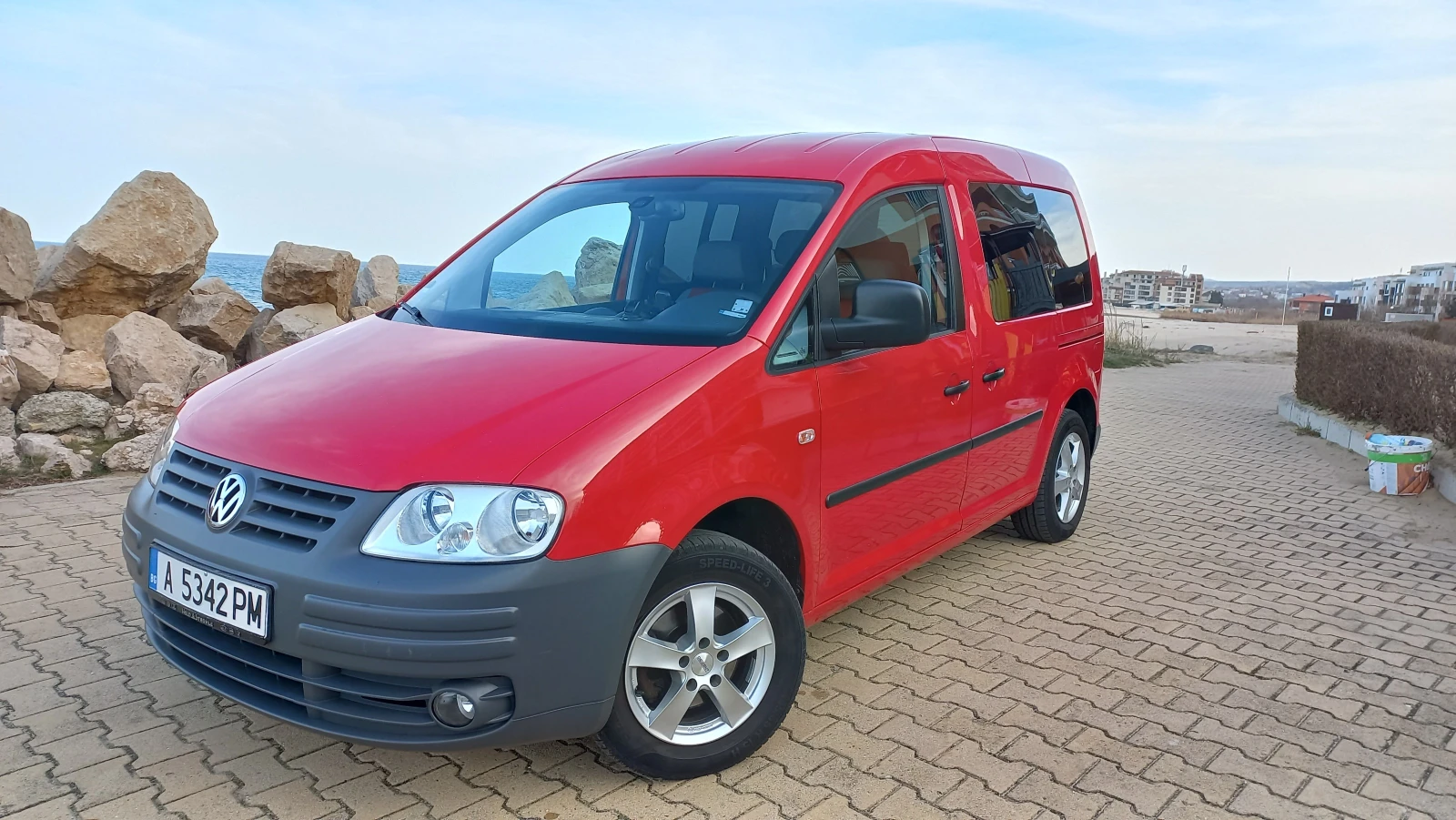 VW Caddy 2. 0i 109 p. s Метан Life Eco Fuel - изображение 3