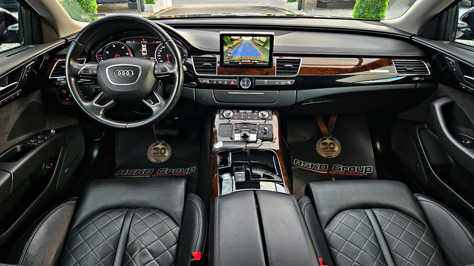 Audi A8 L/4.2TDI/TV/DISTR/BOSE/CAMERA/ОБДУХ/МАСАЖ/ВАКУМ/LI, снимка 8 - Автомобили и джипове - 53738164