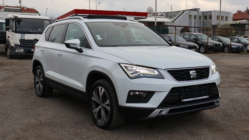 Seat Ateca 2.0 TDI 190 К.С. Xcellence 4x4 KEYLESSGO ДИСТРОНИК, снимка 3 - Автомобили и джипове - 48949515