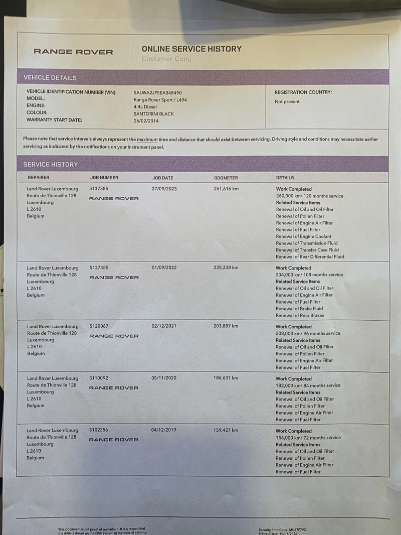 Land Rover Range Rover Sport 4.4 v8 diesel top with full history, снимка 14 - Автомобили и джипове - 53162737