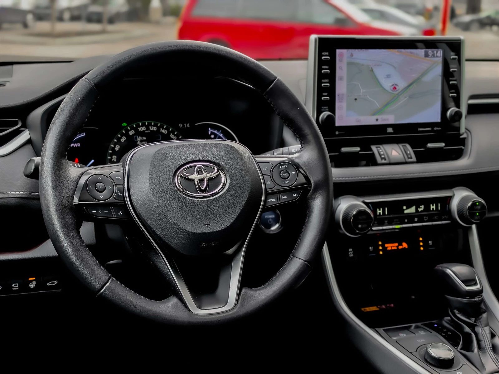 Toyota Rav4 Hybrid Limited AWD/ 360/ДИСТРОНИК / JBL/ОБДУХВАНЕ, снимка 14 - Автомобили и джипове - 54972559