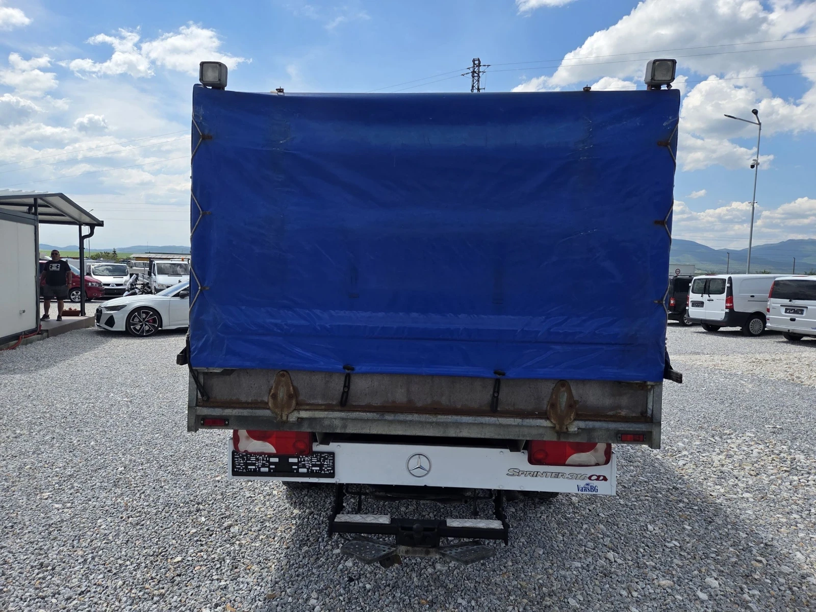 Mercedes-Benz Sprinter 316 Брезент, Климатик  - изображение 4