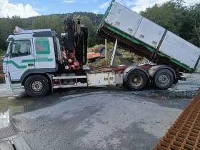 Volvo Fm 480 самосвал с кран Fassi 360 JIB Grabb