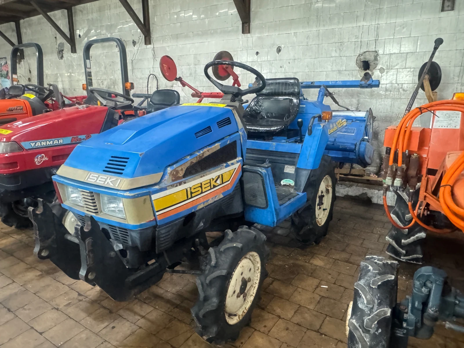 Трактор ISEKI TU125D, снимка 3 - Селскостопанска техника - 54210966