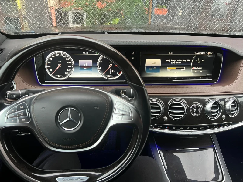 Mercedes-Benz S 500 AMG Line/Long/Burmester/Full/107000km, снимка 7 - Автомобили и джипове - 48054937