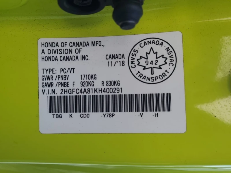 Honda Civic * SPORT * CARFAX * БЕЗ ПЪРВОНАЧАЛНА ВНОСКА, снимка 7 - Автомобили и джипове - 52962548