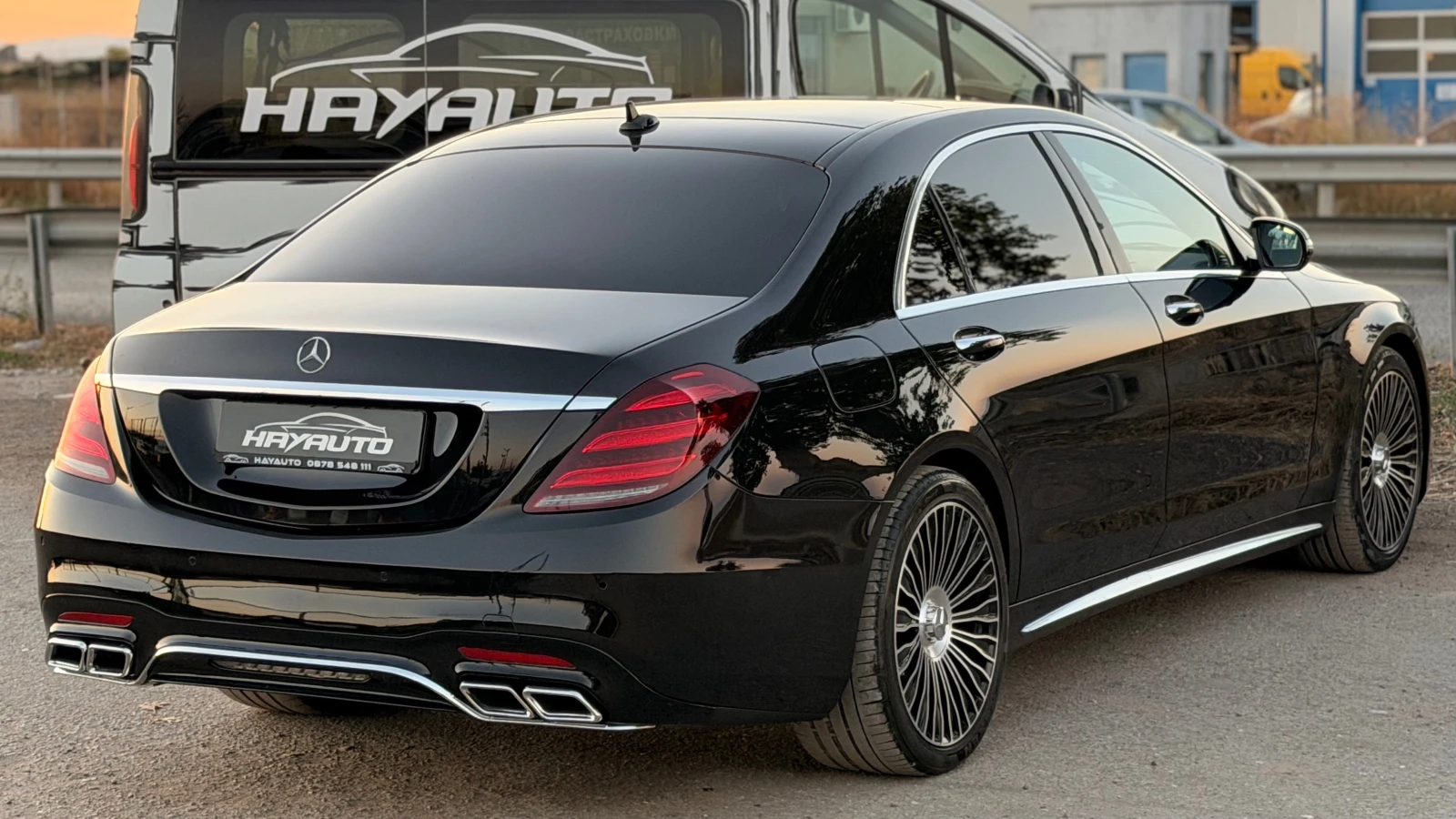 Mercedes-Benz S 350 d= 4Matic= Long= 65 AMG= Night View= HUD= Burmeste, снимка 4 - Автомобили и джипове - 55992786