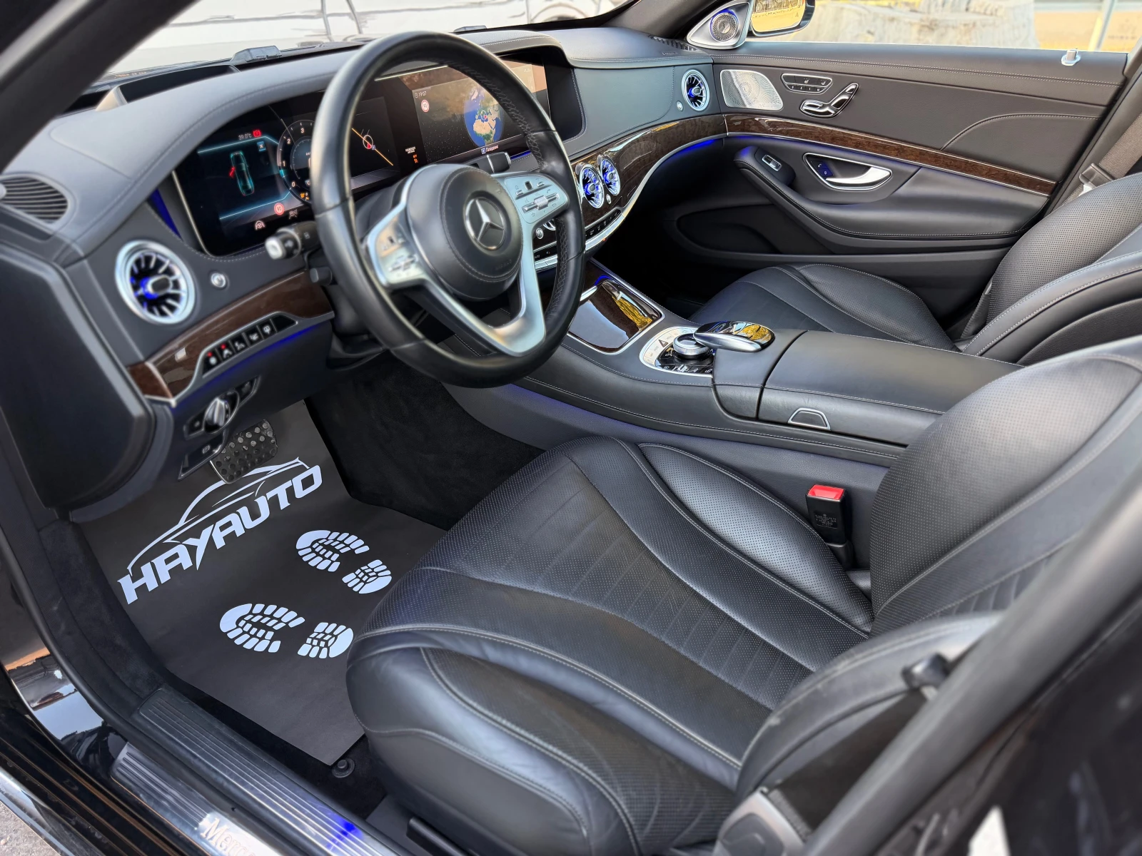 Mercedes-Benz S 350 d= 4Matic= Long= 65 AMG= Night View= HUD= Burmeste, снимка 8 - Автомобили и джипове - 55992786