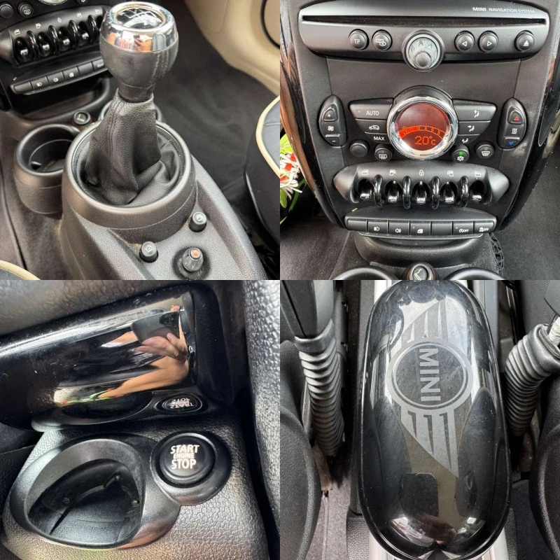 Mini Countryman 1.6* D* 112ps* 4x4* НАВИ* КОЖА* ПАРКТРОНИК, снимка 14 - Автомобили и джипове - 51676389