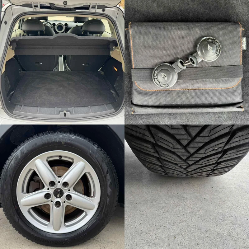 Mini Countryman 1.6* D* 112ps* 4x4* НАВИ* КОЖА* ПАРКТРОНИК, снимка 16 - Автомобили и джипове - 51676389