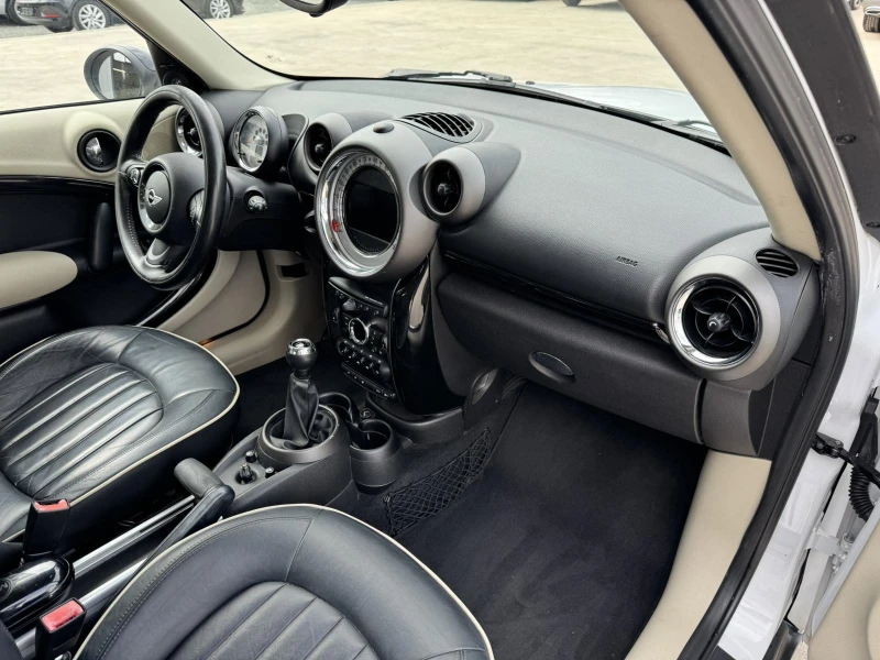 Mini Countryman 1.6* D* 112ps* 4x4* НАВИ* КОЖА* ПАРКТРОНИК, снимка 10 - Автомобили и джипове - 51676389