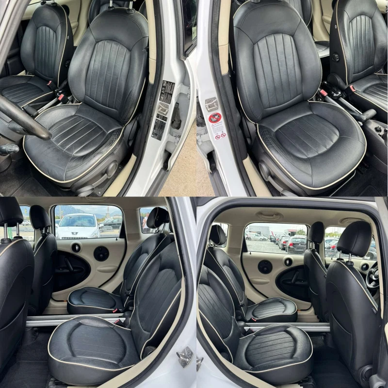 Mini Countryman 1.6* D* 112ps* 4x4* НАВИ* КОЖА* ПАРКТРОНИК, снимка 12 - Автомобили и джипове - 51676389