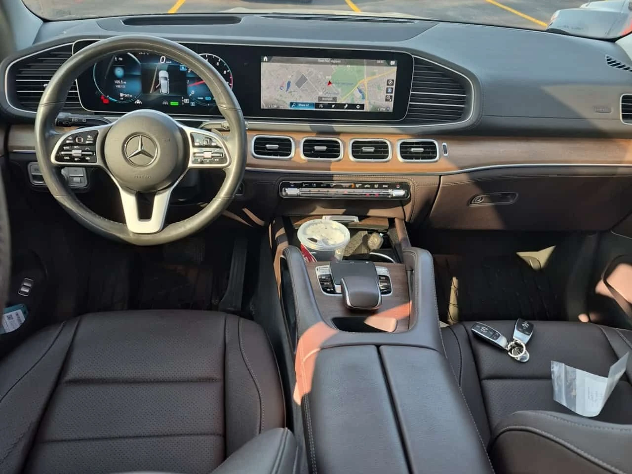Mercedes-Benz GLE 450 AMG Line * CARFAX * Без инциденти * , снимка 5 - Автомобили и джипове - 55636343