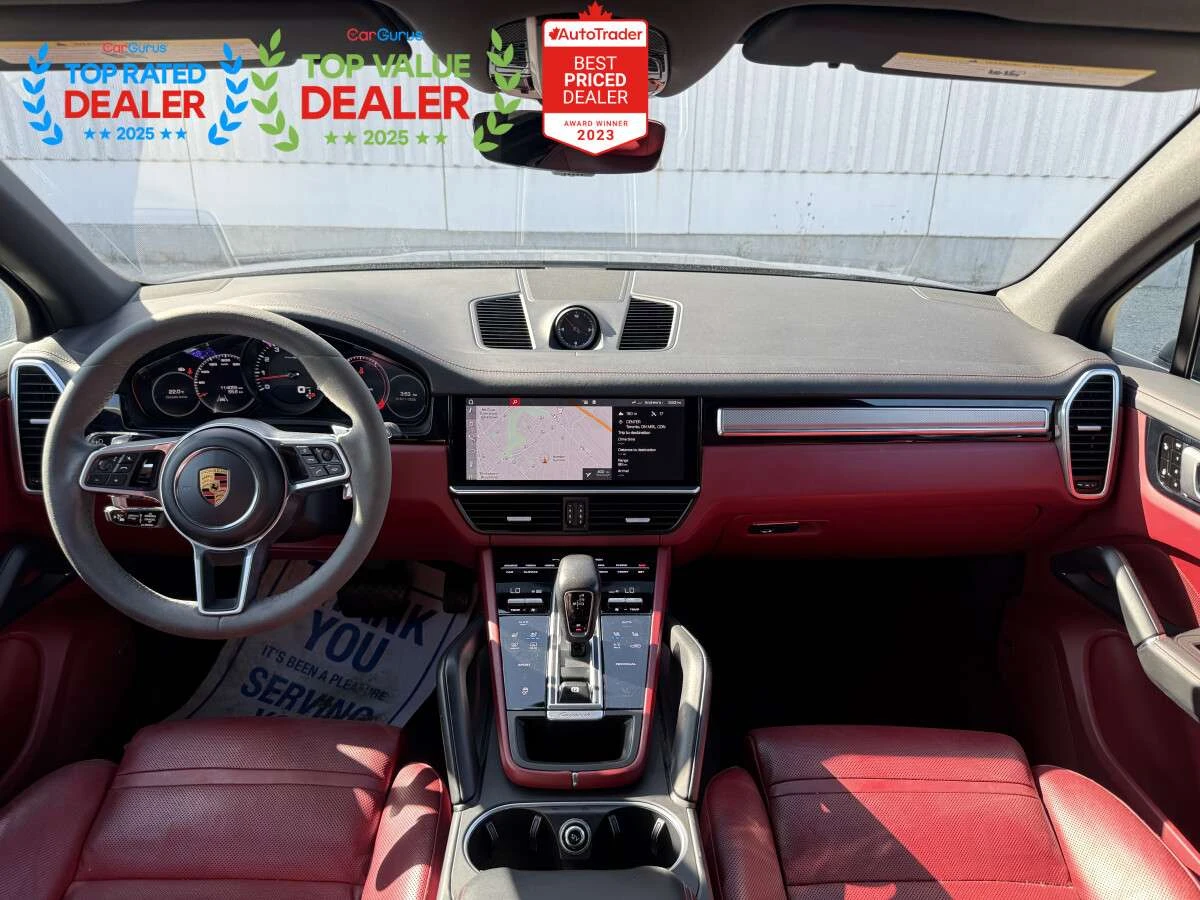 Porsche Cayenne ПРЕМИУМ ПАКЕТ / ПАНОРАМА / ЧЕРВЕН ИНТЕРИОР, снимка 12 - Автомобили и джипове - 56152849