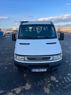 Iveco Daily 35C12 самосвал с кран, снимка 15