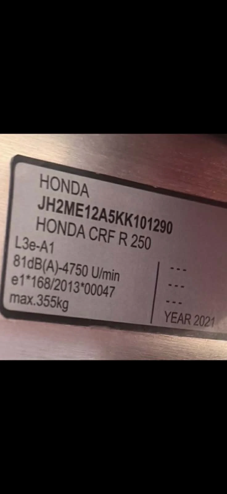 Honda Crf, снимка 5 - Мотоциклети и мототехника - 54683918