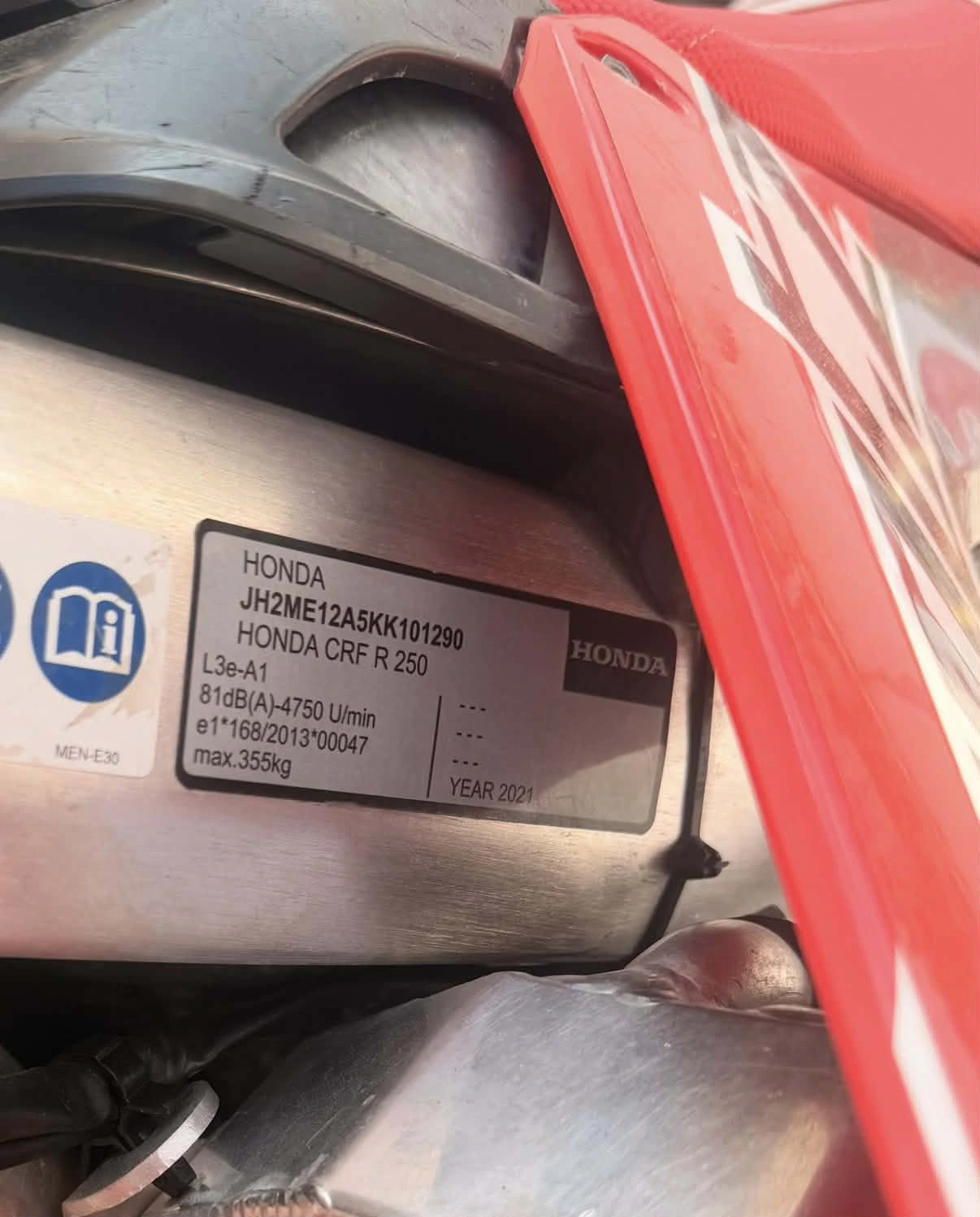 Honda Crf, снимка 6 - Мотоциклети и мототехника - 54683918